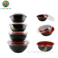 HD-550 Microwavable PP Round Mount Bowl يمكن التخلص من وعاء الحساء